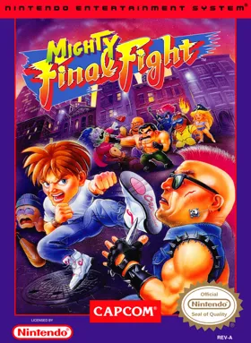 Mighty Final Fight (USA) box cover front